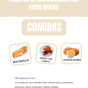 PDF TARJETAS DE COMUNICACIÓN : COMIDA